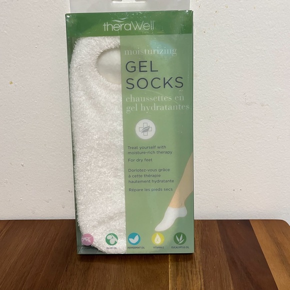 TheraWell Skincare Therawell Moisturizing Gel Socks Poshmark